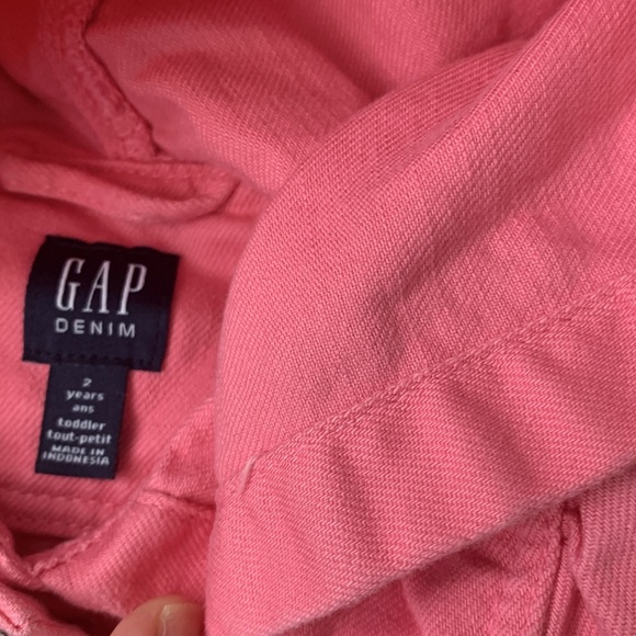 New Gap Jeans Hoodie Jacket sz 2 - Picture 5 of 5